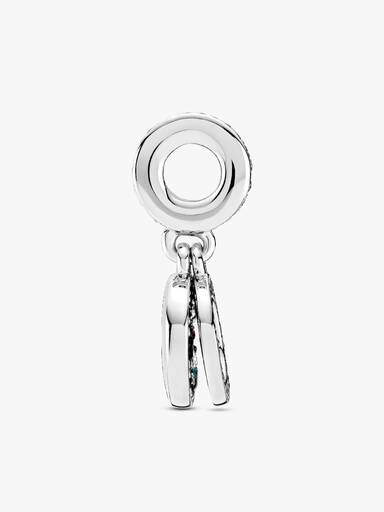 Işıltılı Yeşil Disk Sallantılı Charm
