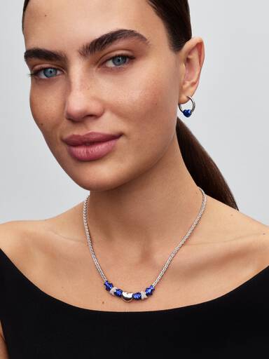 Pandora Moments Küçük Charm Halka Küpeler