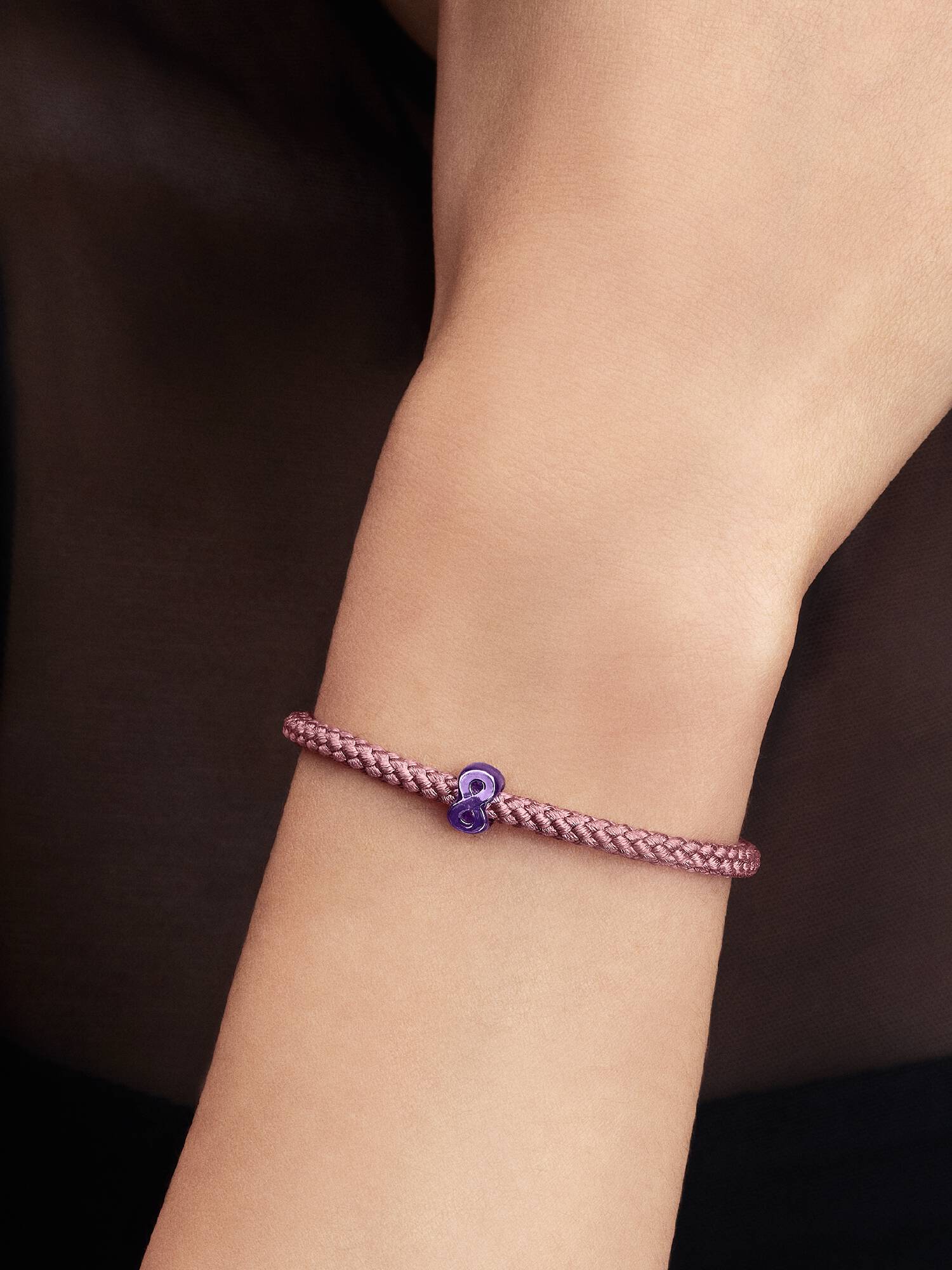 Mor Sonsuzluk Mini Charm