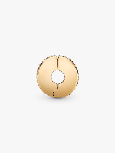 Şeffaf Pavé Klips Charm