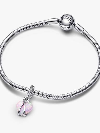 Anne Işıltılı Kalp Sallantılı Charm