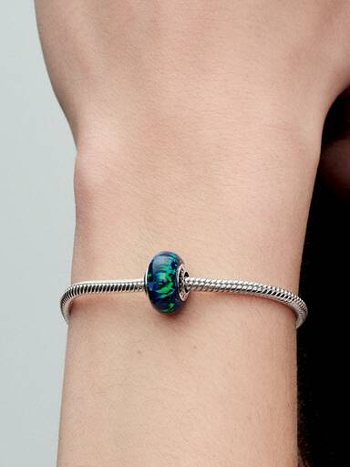 Işıltılı Yeşil Charm