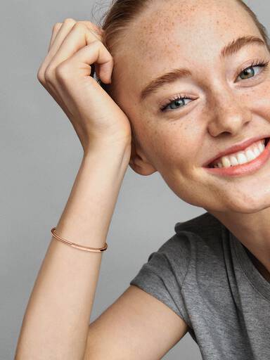 Pandora Signature I-D Açık Bilezik