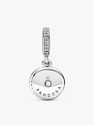Işıltılı Yeşil Disk Sallantılı Charm