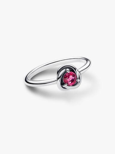 Pembe Sonsuz Halka Yüzük