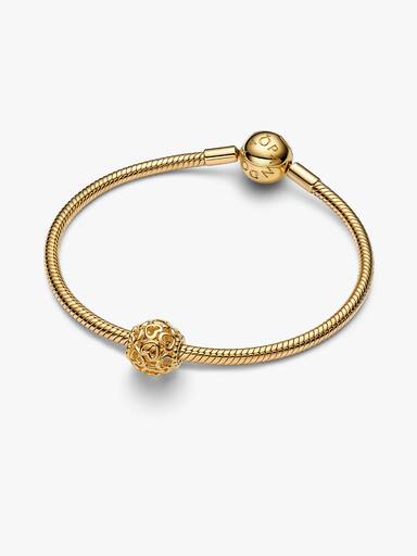 Kafes İşi Kalp Charm