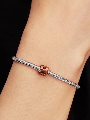 Turuncu Yapboz Parçası Mini Charm