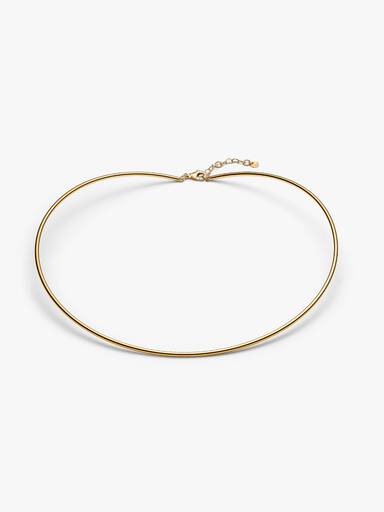 Tüp Şeklinde Choker Kolye