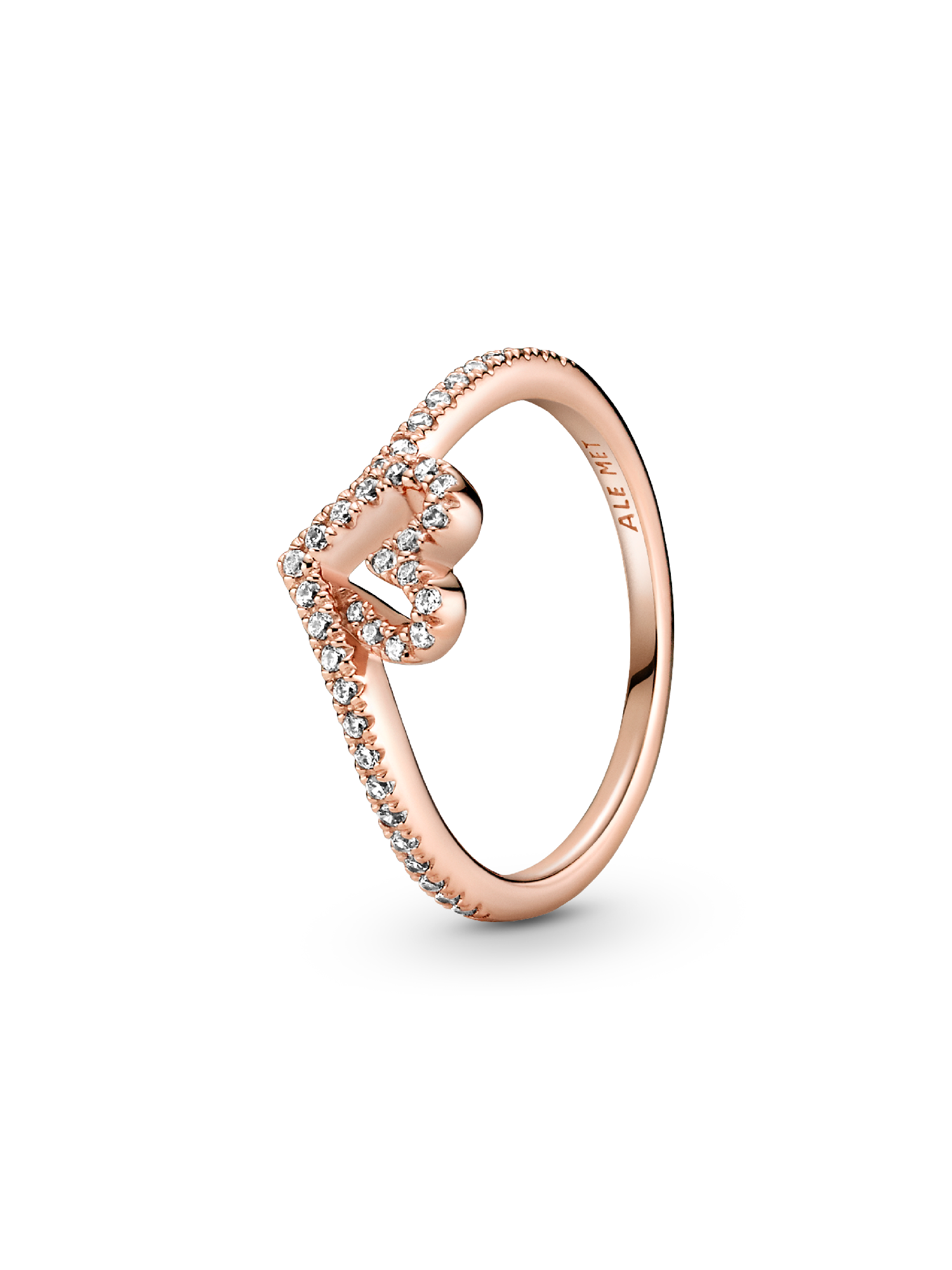 Işıltılı Dilek Kalp Yüzük