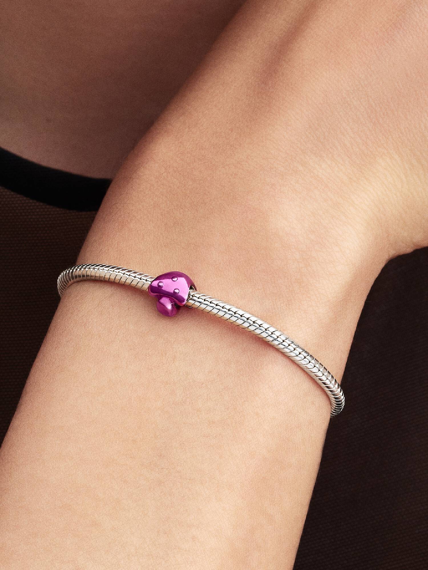 Pembe Mantar Mini Charm