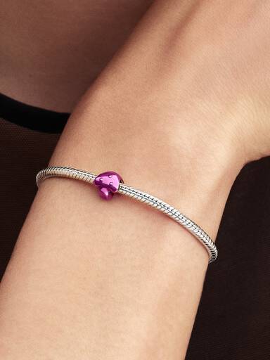 Pembe Mantar Mini Charm