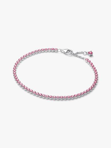 Pembe Küçük Tenis Bilekliği