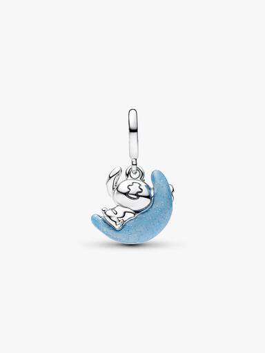 Disney Stitch Karanlıkta Parlayan Ay Sallantılı Charm