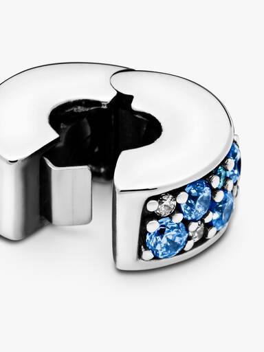 Mavi Pavé Klips Charm