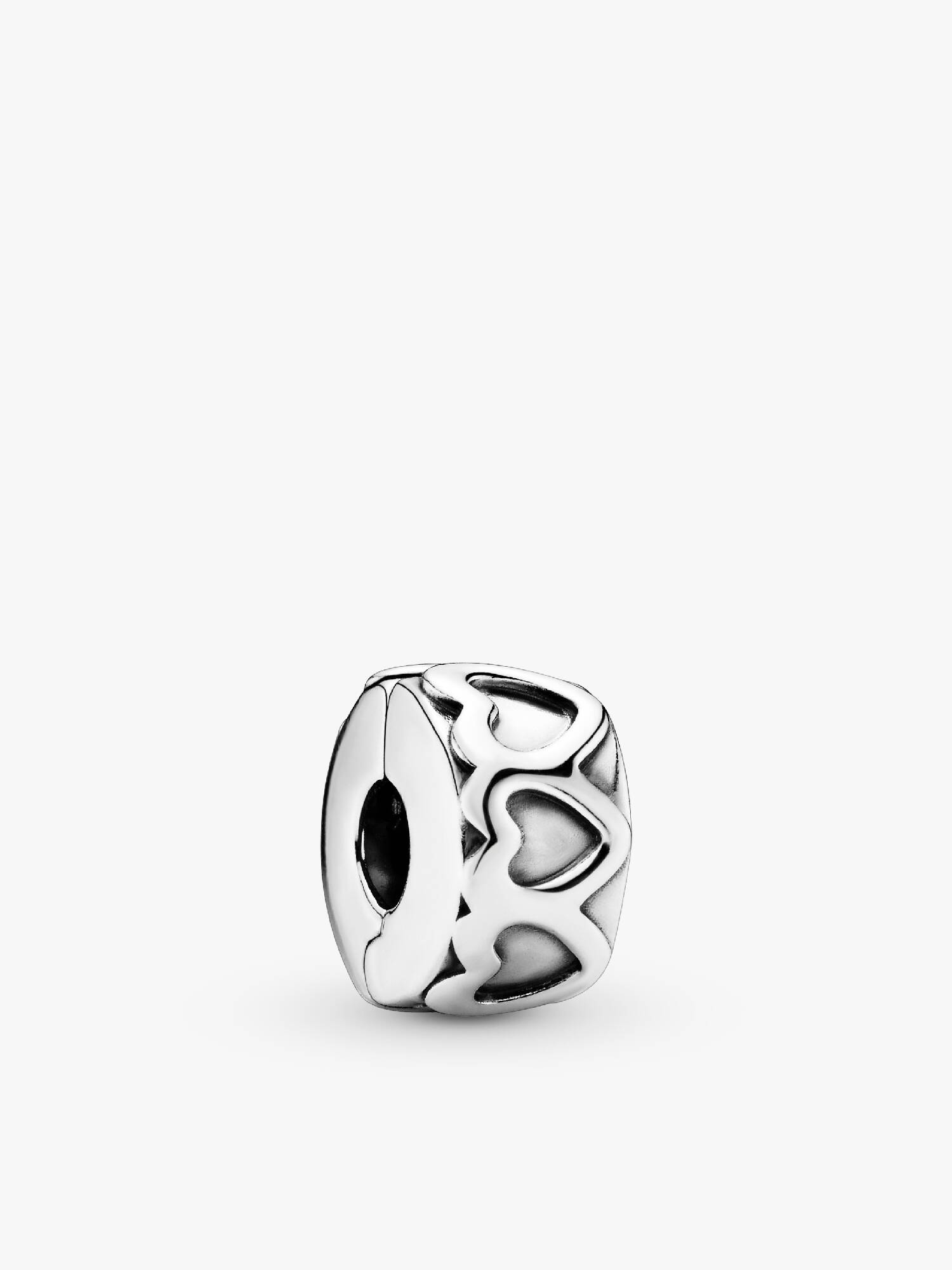 Kalp Şeridi Klips Charm