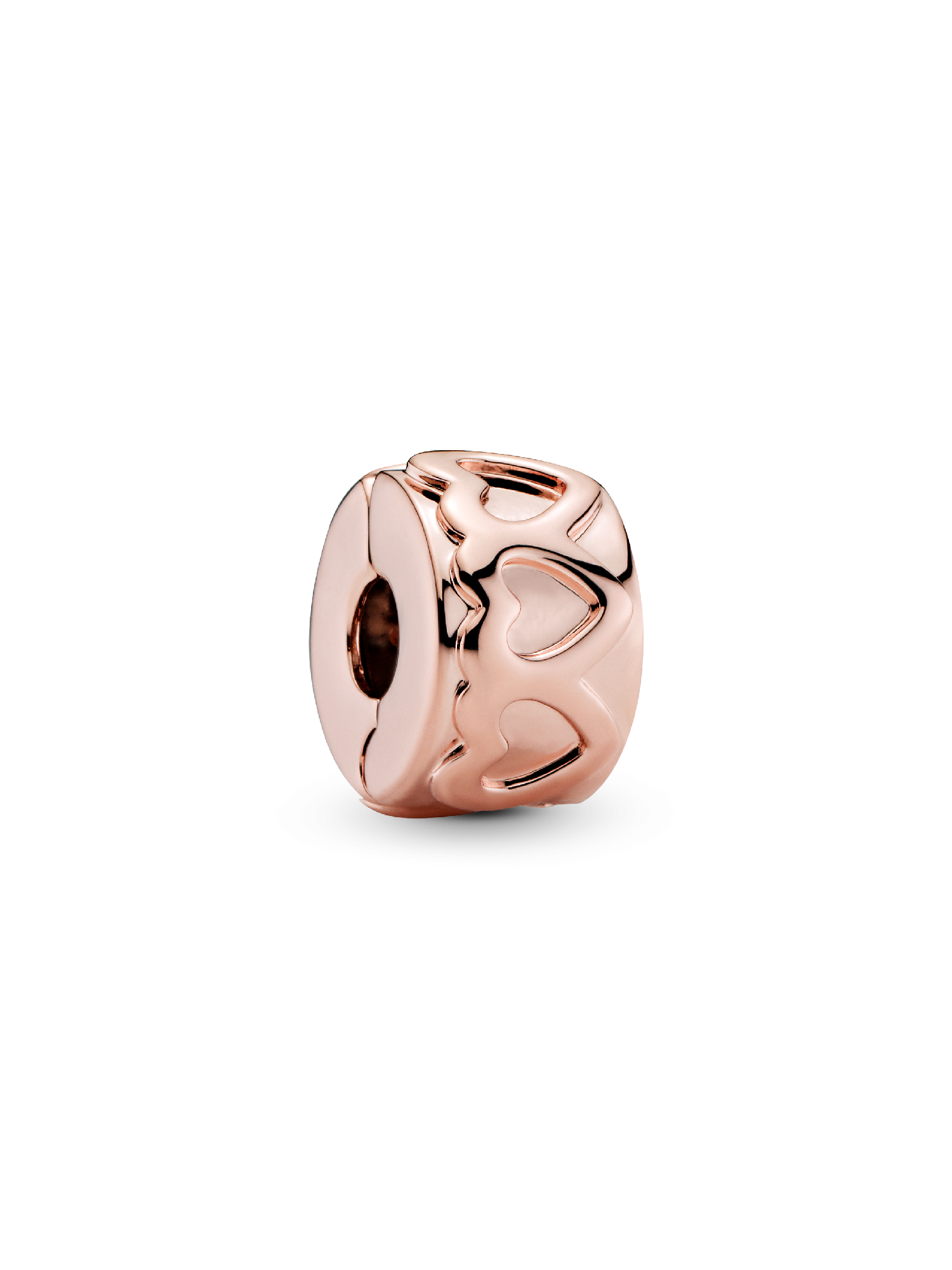 Kalp Şeridi Klips Charm