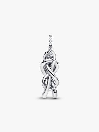 Pavé Sonsuzluk Düğümü Sallantılı Charm