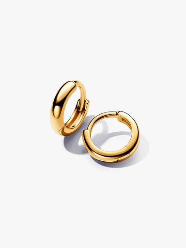 Yuvarlak Kıkırdak Halka Küpeler