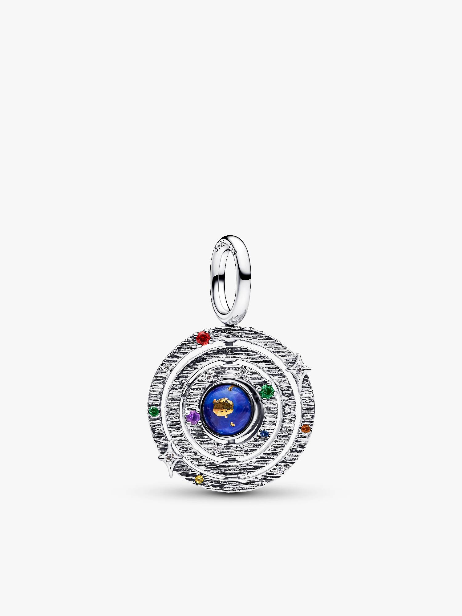 Dönen Halkalı Küre Sallantılı Charm 