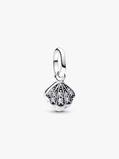 Işıltılı Deniz Kabuğu Mini Sallantılı Charm