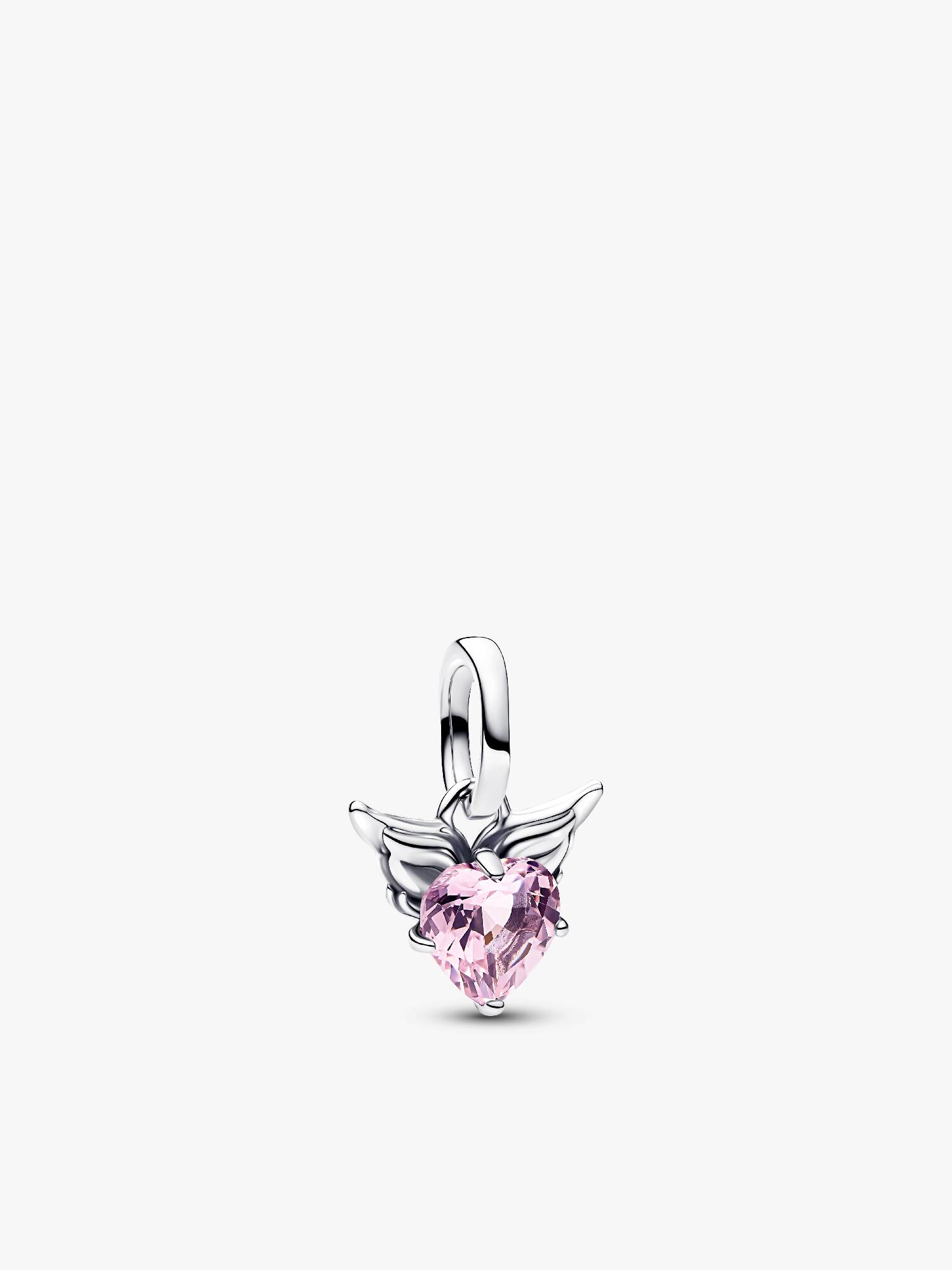 Kanatlı Kalp Mini Sallantılı Charm