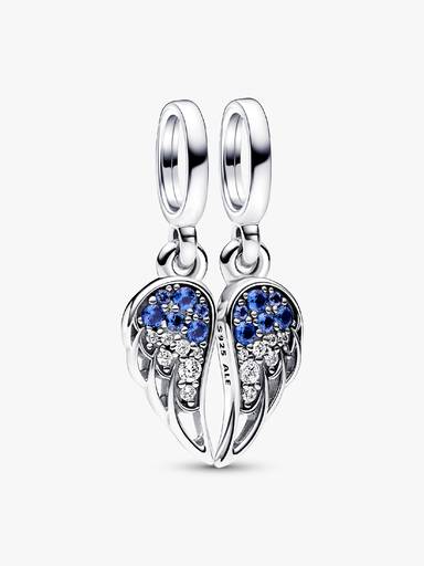 Işıltılı Ayrılabilir Melek Kanatları Sallantılı Charm