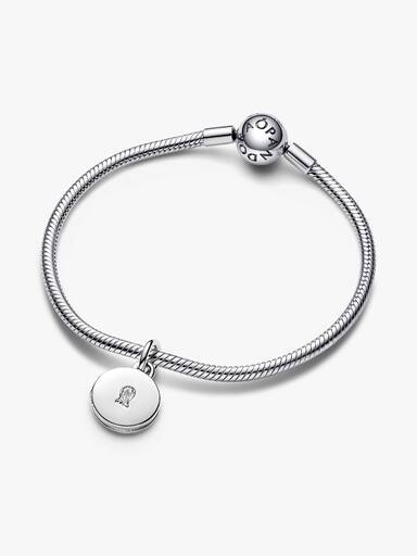 Açılabilir ve Yazı Yazılabilir Aşk Madalyon Sallantılı Charm