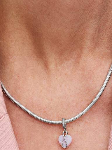 Anne Işıltılı Kalp Sallantılı Charm