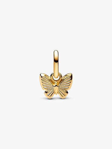 Mavi Kelebek Mini Sallantılı Charm