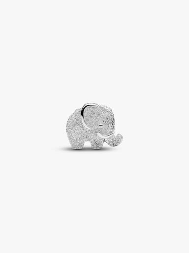 Dokulu Fil Mini Charm
