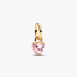 Pembe Çakra Kalp Mini Sallantılı Charm Pembe Çakra Kalp Mini Sallantılı Charm