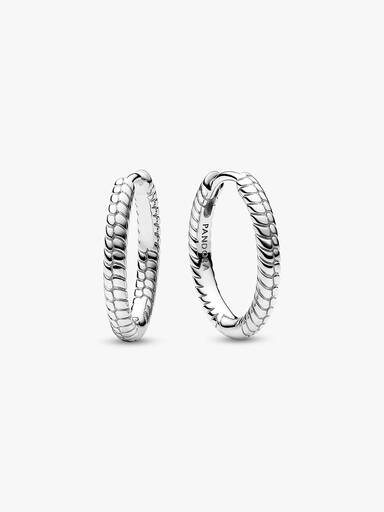 Pandora Moments Küçük Charm Halka Küpeler
