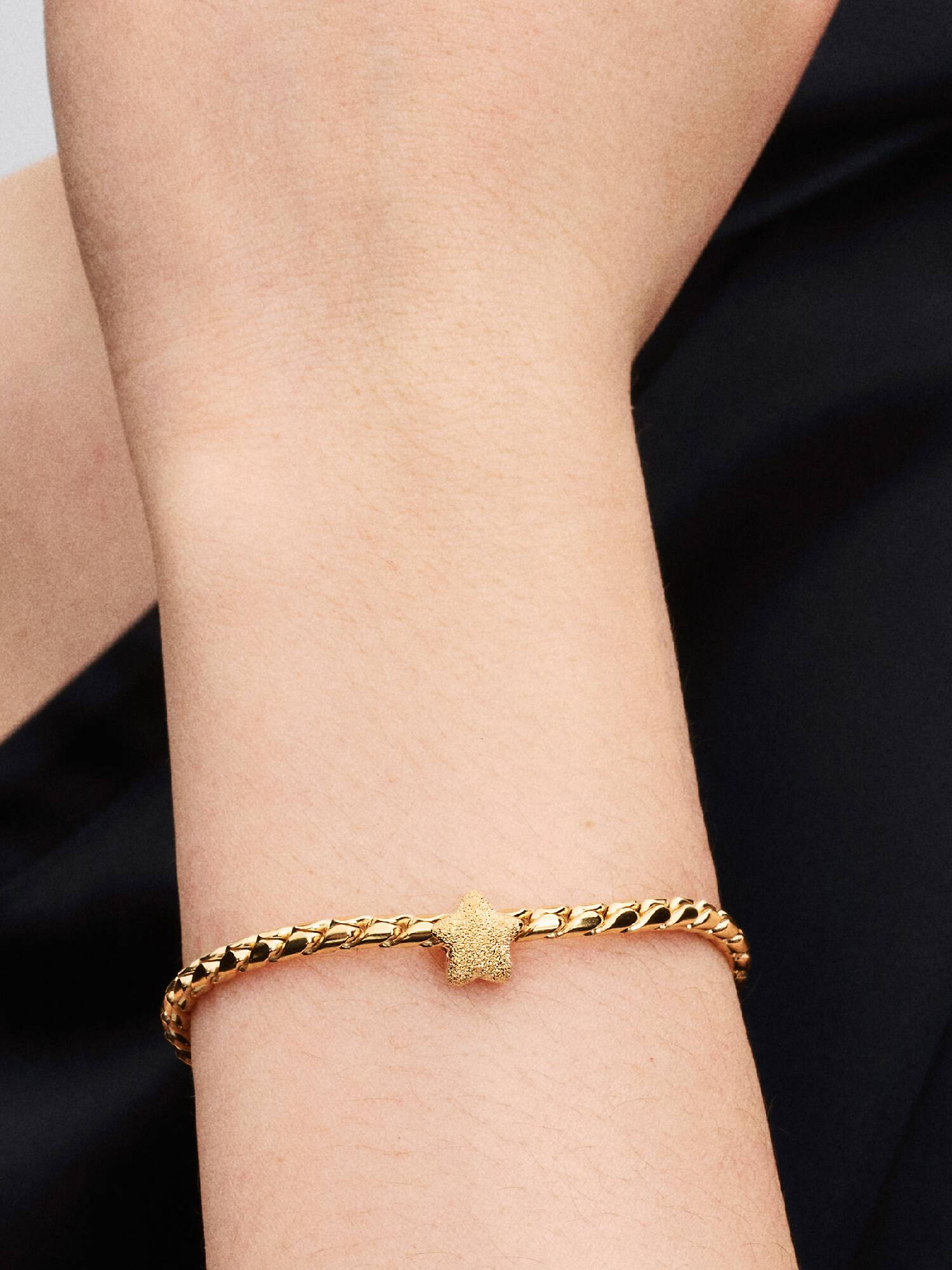 Dokulu Yıldız Mini Charm