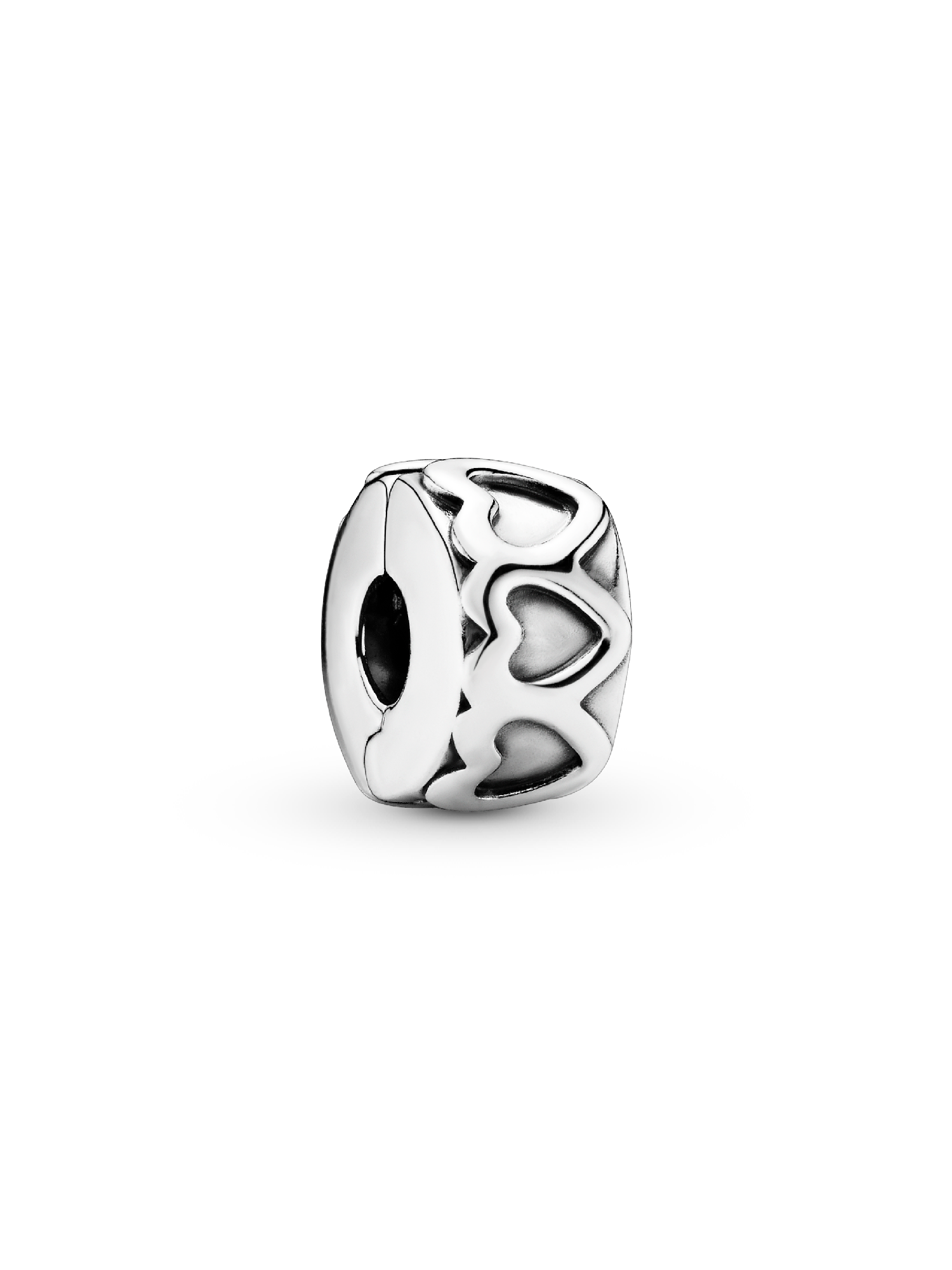 Kalp Şeridi Klips Charm