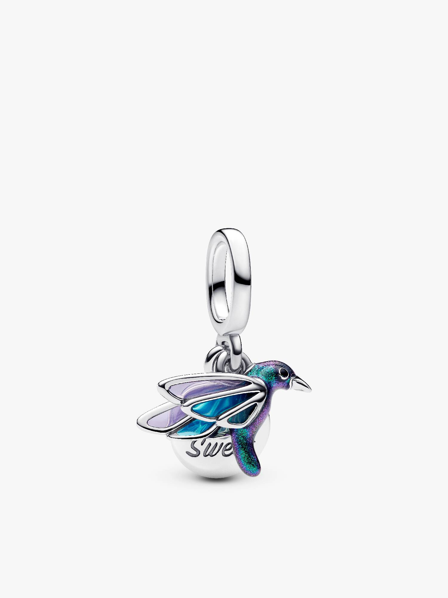 Sinekkuşu Çift Sallantılı Charm