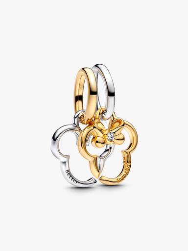 Disney Mickey Mouse ve Minnie Mouse Ayrılabilir Sallantılı Charm