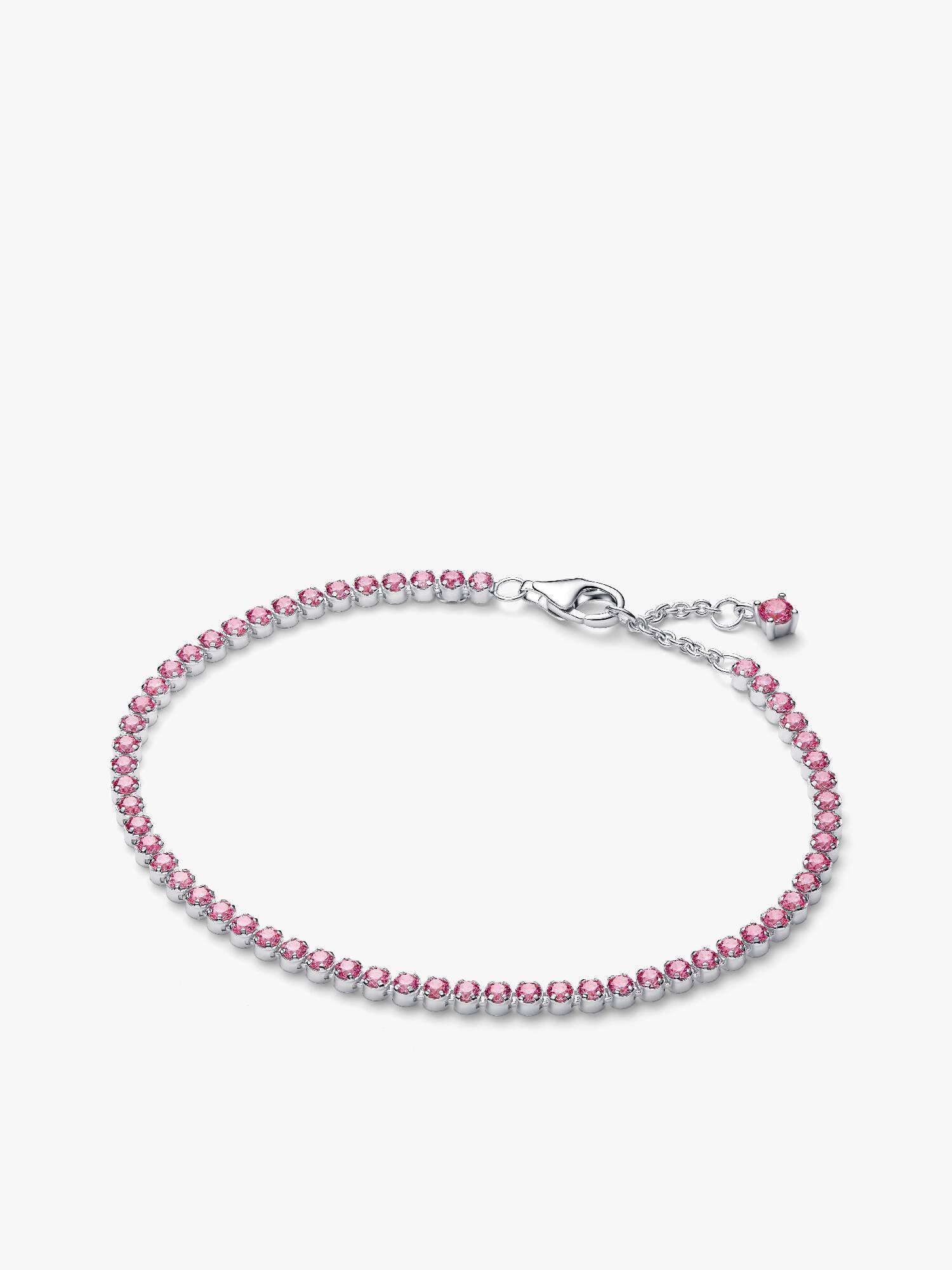 Pembe Küçük Tenis Bilekliği