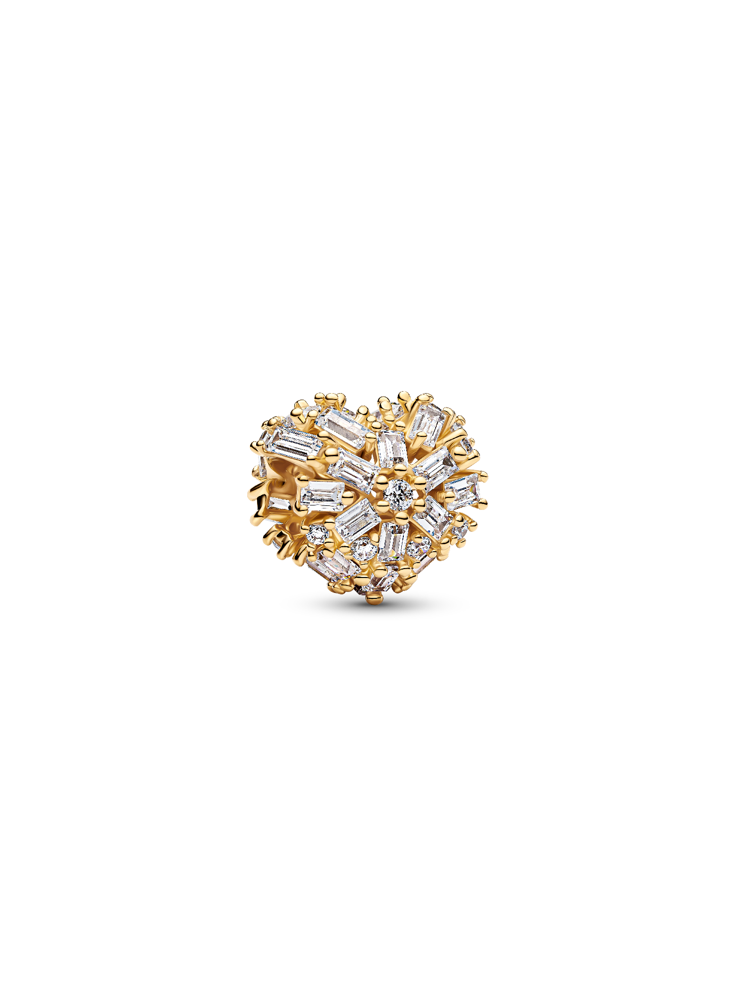 Işıltılı Kalp Charm
