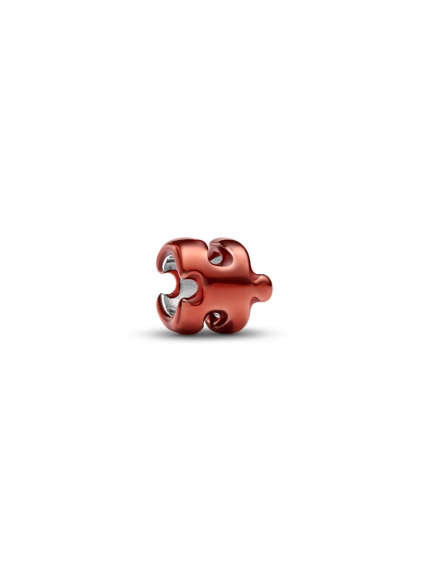 Turuncu Yapboz Parçası Mini Charm