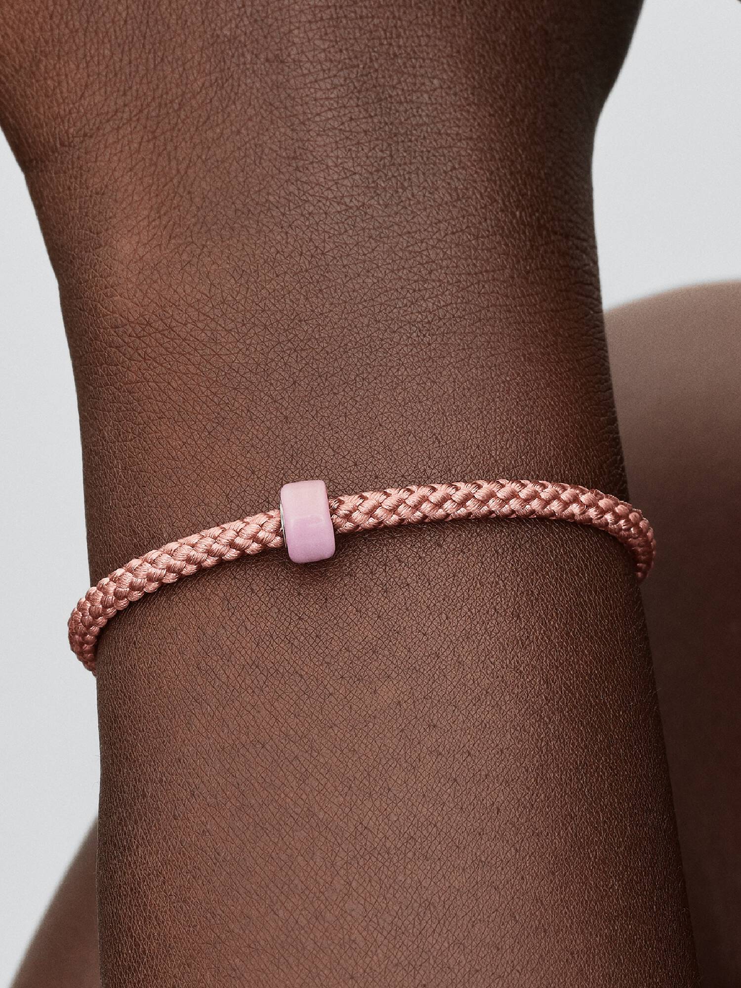 Pembe Murano Camı Mini Charm