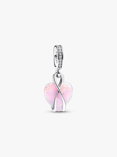 Anne Işıltılı Kalp Sallantılı Charm