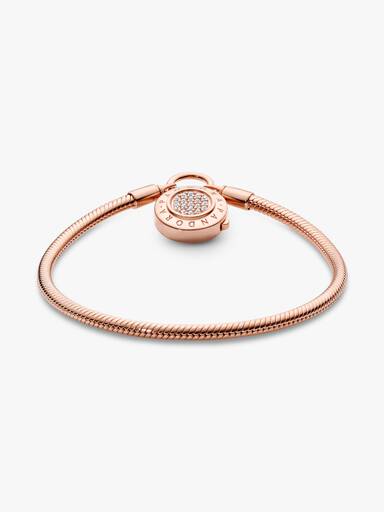 Moments PANDORA Rose Bileklik, PANDORA İmzalı Kilit