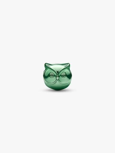 Yeşil Baykuş Mini Charm